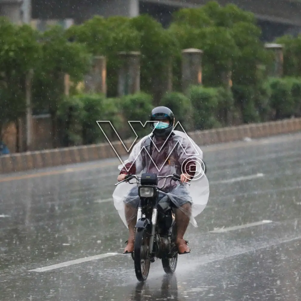 ملک کے مختلف علاقوں میں تیز ہواؤں کے ساتھ بارش کی پیشگوئی