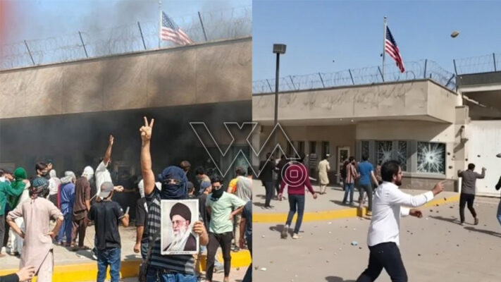 کراچی میں مظاہرین کی امریکی قونصلیٹ میں داخلے کی کوشش، جھڑپوں میں 9 افراد جاں بحق، 35 زخمی
