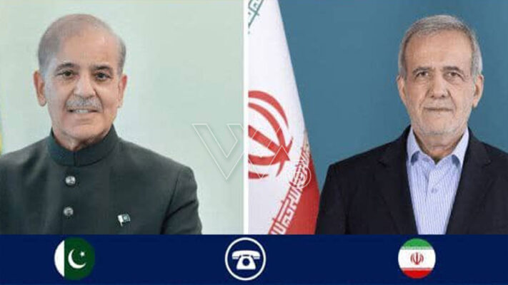 شہباز شریف ایرانی صدر رابطہ