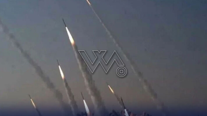 ایرانی میزائل حملے کے نتیجے میں اسرائیلی انڈسٹریل کمپلیکس میں تباہی