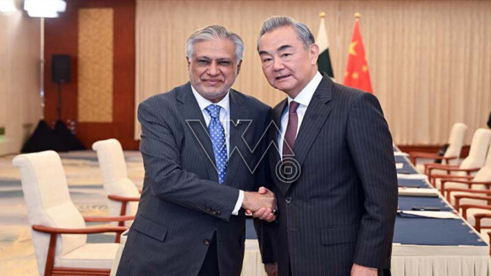 اسحاق ڈار بیجنگ ملاقات