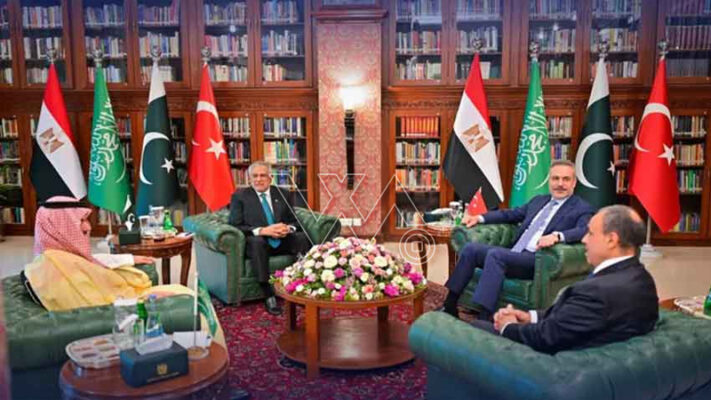 خطے میں قیام امن کا مشن، 4 فریقی مشاورتی اجلاس میں ابھرتی علاقائی صورتحال کاجائزہ