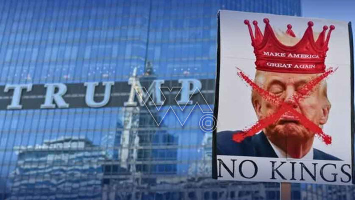 ٹرمپ کی پالیسیوں کیخلاف امریکا کے تمام بڑے شہروں میں "نو کنگز” مظاہرے