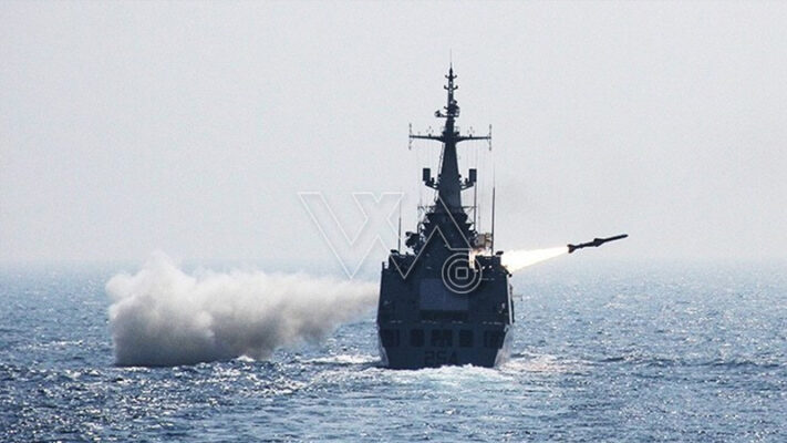 پاک بحریہ کا مقامی طور پر تیار کردہ کروز میزائل تیمور کا کامیاب تجربہ