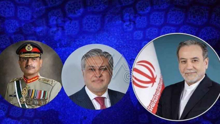 ایرانی وزیر خارجہ کا پاکستانی قیادت سے رابطہ، جنگ بندی سے متعلق امور پر تبادلہ خیال