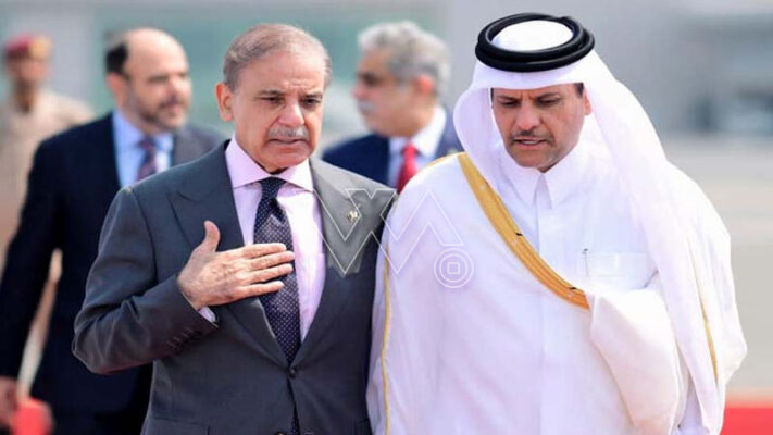 وزیراعظم شہباز شریف قطر ملاقات سیکیورٹی تعاون