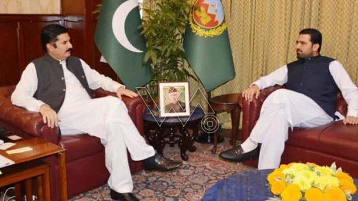 گورنر خیبر پختونخوا سے وزیر اعلیٰ سہیل آفریدی کی ملاقات