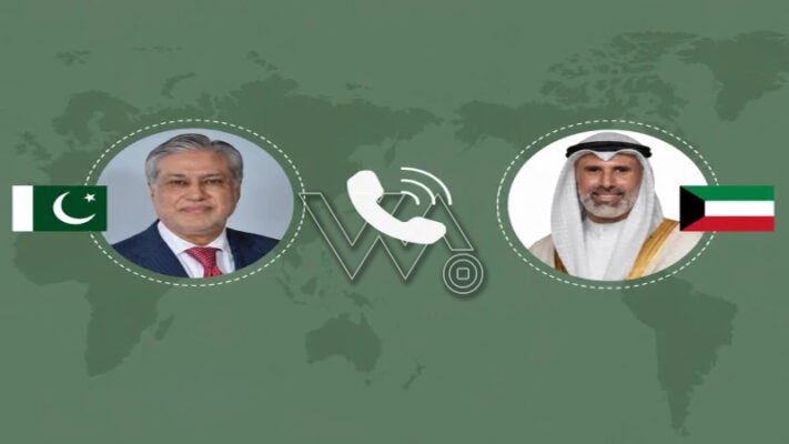 اسحاق ڈار کویت رابطہ