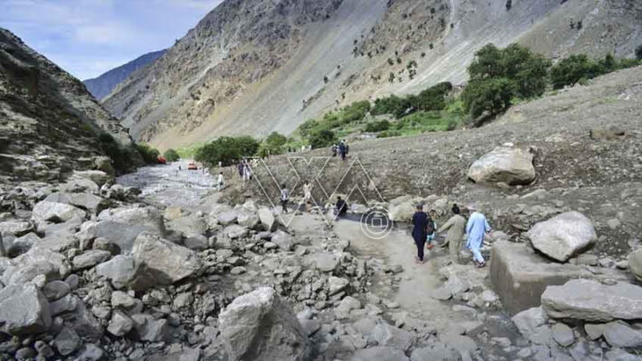 ضلع دیامر کے نواحی علاقے تھور میں کلاؤڈ برسٹ نے بڑے پیمانے پر تباہی مچا دی