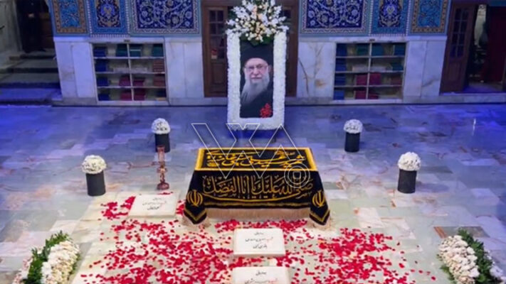 ایران کے شہید سپریم لیڈر آیت اللہ خامنہ ای کی قبر کی ویڈیو جاری کردی گئی
