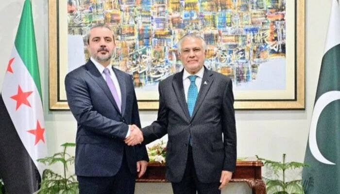 شام اور پاکستان کے تعلقات میں نئے اور تاریخی باب کا آغاز ہوگیا، سیریا عرب نیوز ایجنسی