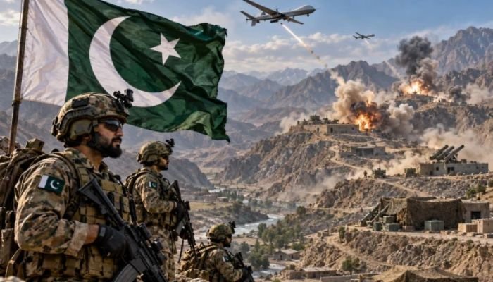 پاک فوج کی افغانستان میں 10 مقامات پر جوابی کارروائی، دہشتگردوں کا انفرااسٹرکچر تباہ