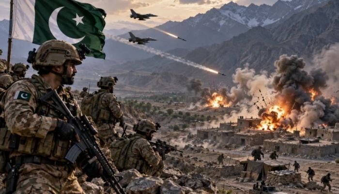 پاک فوج کی افغانستان میں فتنۃ الہندوستان اور فتنۃ الخوارج کے ٹھکانوں پر کارروائیاں، 22 دہشتگرد ہلاک